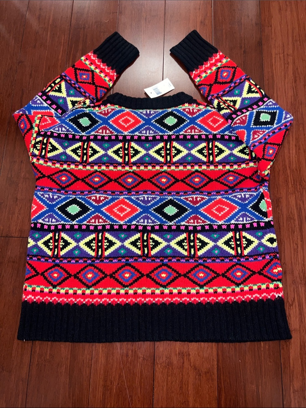 Vintage! New with tags! Polo Ralph Lauren Crewneck Sweater - Picture 2 of 6
